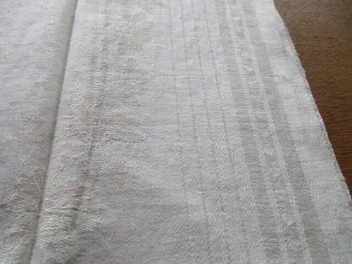 Jugendstil altes Leinen Handtuch Küchentuch Tischläufer ( 130 )