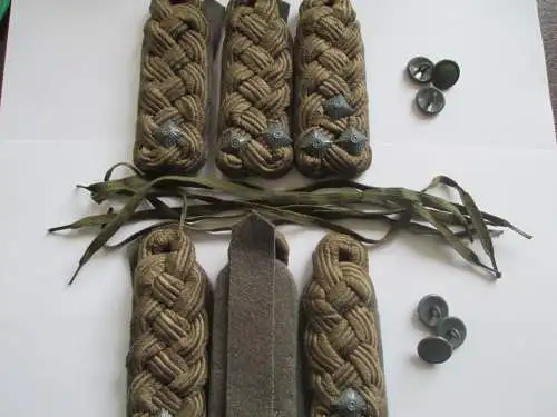 3 paar Schulterstücke FDA Major Oberst