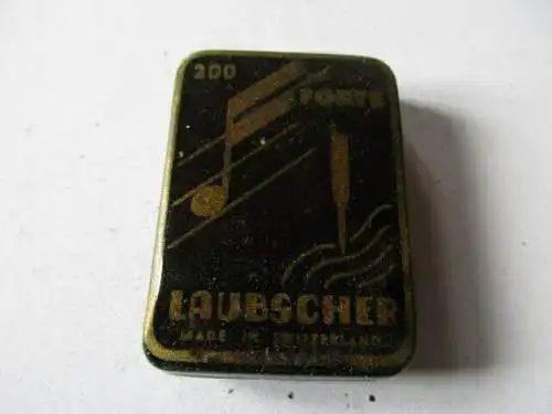 seltene alte Grammophonnadeln Nadeldose  Laubscher