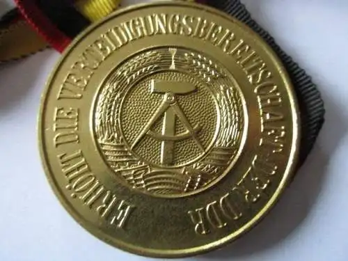 DDR Medaille GST Bezirksmeisterschaft  Leipzig  Gold 1966