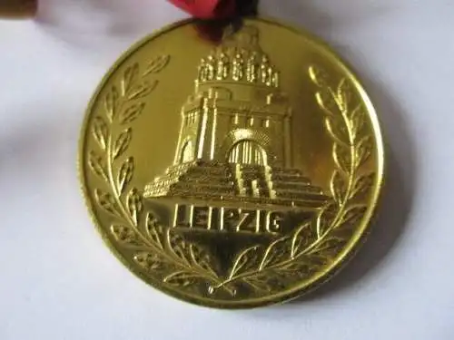 DDR Medaille GST Bezirksmeisterschaft 1968 Leipzig  Gold