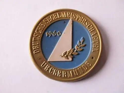 DDR Deutsche Segelmeisterschaft 1960 Ückermünde  7 cm