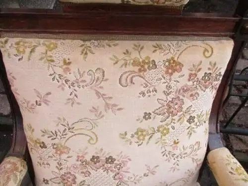 2 alte  Sessel Armlehnstuhl  Gründerzeit um 1890