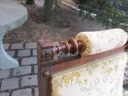 2 alte  Sessel Armlehnstuhl  Gründerzeit um 1890