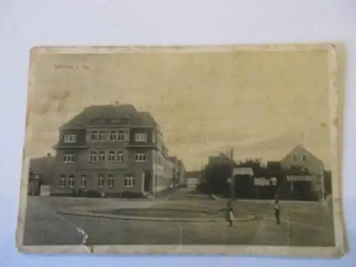 AK Sachsen Rötha  Hotelrestaurant Zum Bahnhof