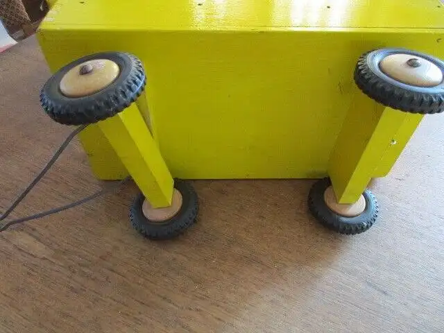 Holz LKW  mit Anhänger 6