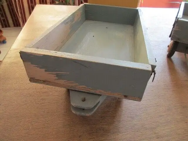 Holz LKW  mit Anhänger 5