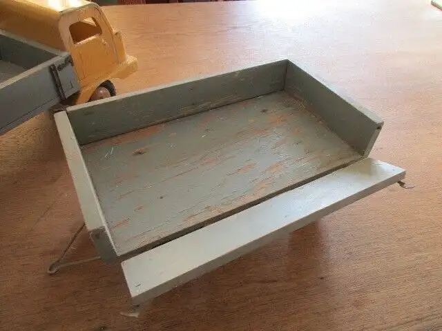 Holz LKW  mit Anhänger 7