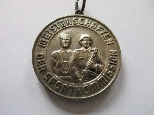 DDR Medaille NVA Meisterschaften der Sportkommission  Leipzig