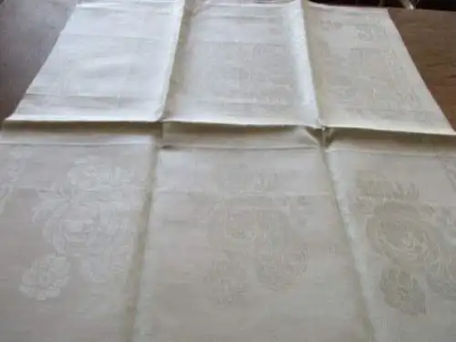 Jugendstil altes Leinen Handtuch Küchentuch Tischläufer ( 99  )