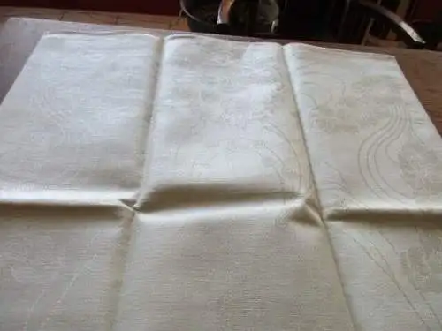 Jugendstil altes Leinen Handtuch Küchentuch Tischläufer ( 177 )