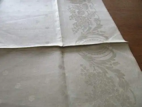 Jugendstil altes Leinen Handtuch Küchentuch Tischläufer ( 11 )