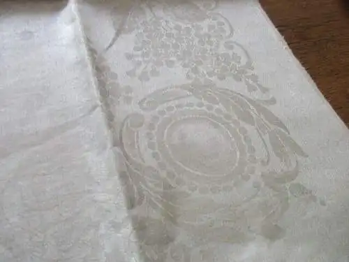 Jugendstil altes Leinen Handtuch Küchentuch Tischläufer ( 11 )