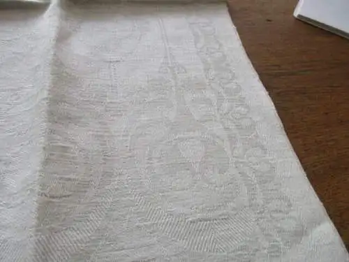 Jugendstil altes Leinen Handtuch Küchentuch Tischläufer ( 202 )