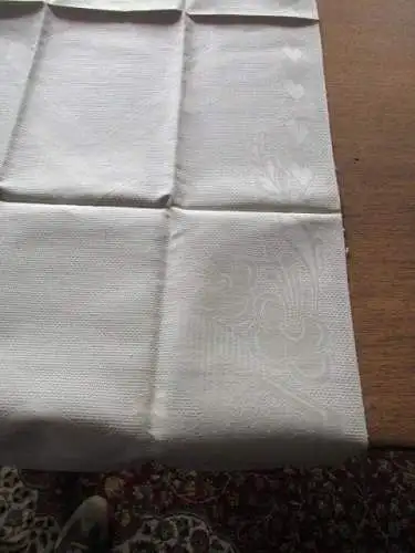 Jugendstil altes Leinen Handtuch Küchentuch Tischläufer ( 43 )