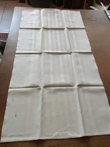 ein altes Leinen Geschirrtuch Handtuch Tischläufer Jugendstil  TOP ( 212 )