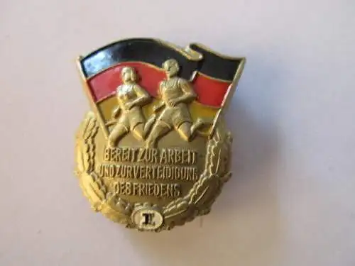 DDR Abzeichen Sportabzeichen  Stufe 1 1951-53  mit Nummer