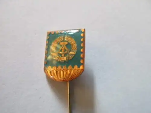 DDR Abzeichen Ehrennadel der Philatelie  Bronze poly. 1973-89