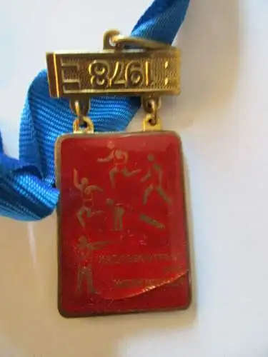 DDR Medaille Kreissportfest der Werktätigen 1978 FDJ , FDGB , DTSB