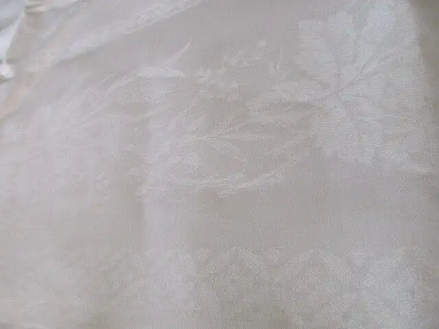 herrliches altes XXL Leinen Tischtuch Tafeltuch Jugendstil 320 x 140 cm  3