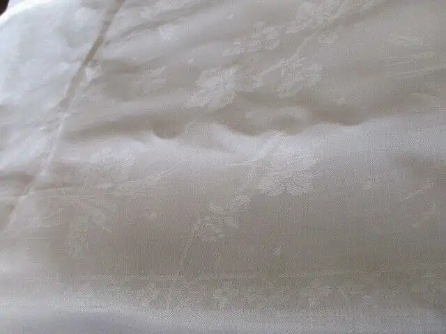 herrliches altes XXL Leinen Tischtuch Tafeltuch Jugendstil 320 x 140 cm  6