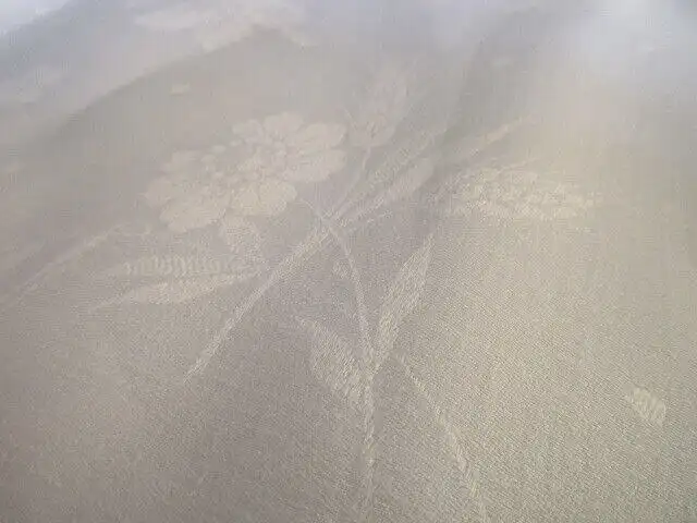 herrliches altes XXL Leinen Tischtuch Tafeltuch Jugendstil 320 x 140 cm  9