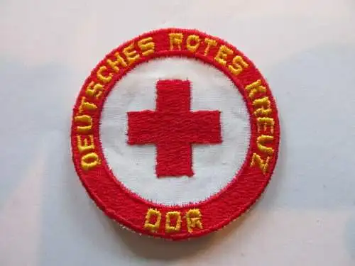 DDR Deutsches Rotes Kreuz  65 mm Aufnäher DRK