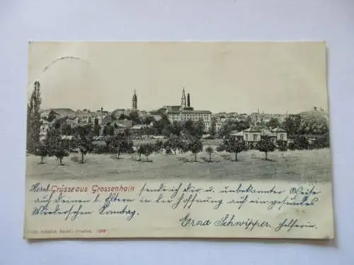 seltene AK Grossenhain. 1905