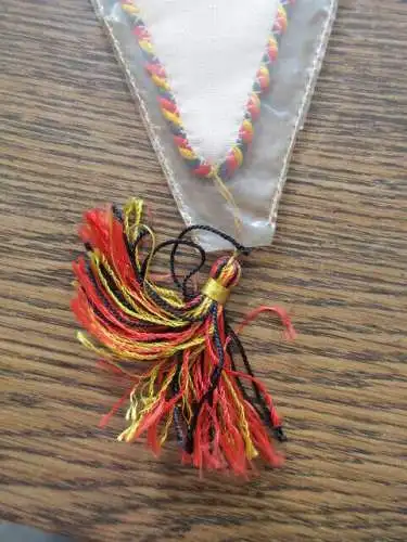 seltener großer Wimpel ASK Vorwärts Leipzig 1969 gestickt DDR