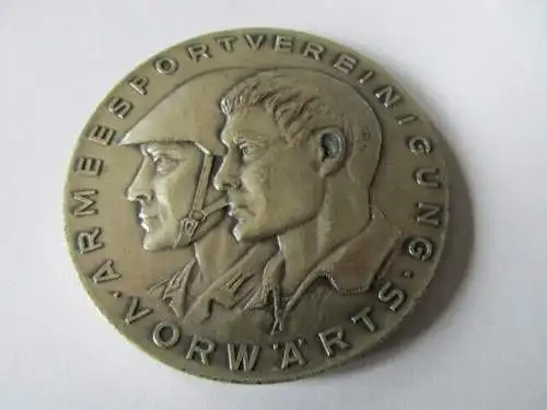 DDR Medaille NVA  Armeesportvereinigung Vorwärts ASV  DTSB