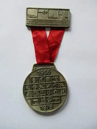 DDR Medaille NVA  ASV Armeesportvereinigung Vorwärts 1956-1976