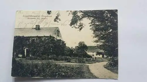 Ak Königsbrück Truppenübungsplatz verlassenes Dorf Quosdorf 1910