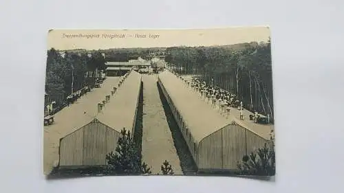 Ak Königsbrück Truppenübungsplatz Neues Lager 1912