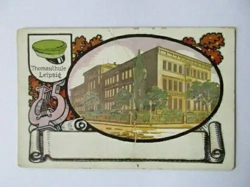 seltene AK Leipzig Thomasschule um 1910 ungel