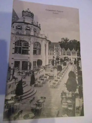 seltene AK Zoppot Pommern Kurhaus gel. 1921