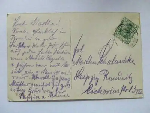 seltene AK Breslau VII. Deutsches Sänger- Bundesfest zu Breslau 1907
