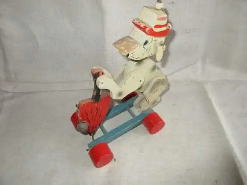 Hund Nachziehtiere Holzspielzeug  