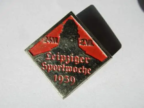 Abzeichen Leipzig  Sportwoche Leipzig 24.6-2.7 1939
