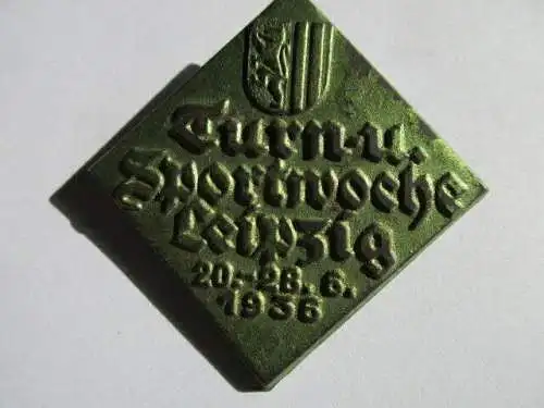 Abzeichen Leipzig Turn Sportwoche Leipzig 20-28.6.1936