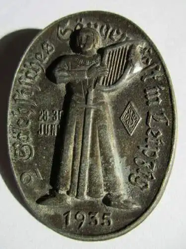 Abzeichen Leipzig 2 Sächsisches Sängerfest 28-30.6.1935 Leipzig