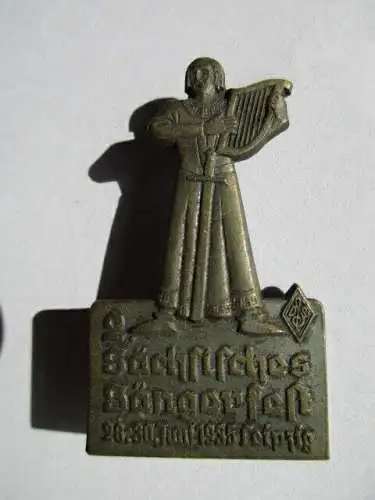 Abzeichen Leipzig 2 Sächsisches Sängerfest 28-30.6.1935 Leipzig