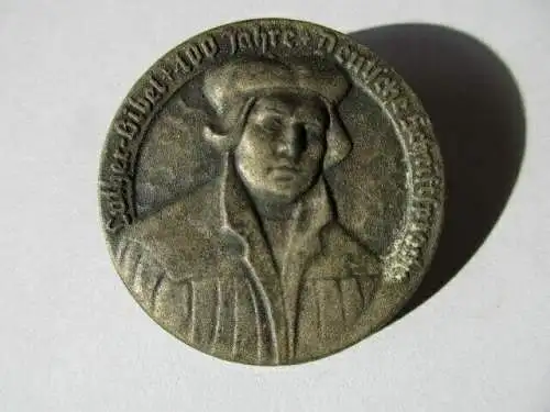 Abzeichen Leipzig Luther-Bibel 400 Jahre dt.Schrift.  Leipzig