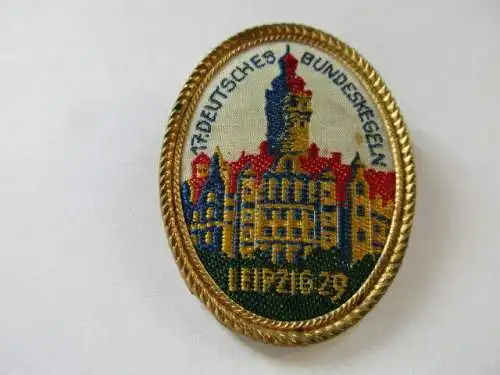 Abzeichen Leipzig 1929 17.Deutsches Bundeskegeln