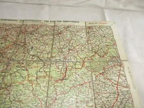 Messtischblatt auf Leinen 35 Chemnitz und Umgebung    Nr.08
