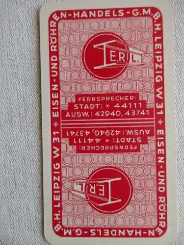 Altenburger Salon-Karte Nr.148  sächs. Doppelbild 32 Blatt Werbung Leipzig