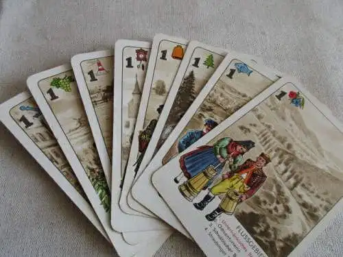 Quartett Volk und Heimat Verlag Rudolf Arnold Leipzig