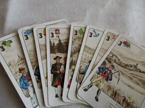 Quartett Volk und Heimat Verlag Rudolf Arnold Leipzig