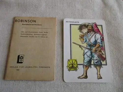 Quartett Robison Schwarzer Peter  Forkel Pössneck 1982