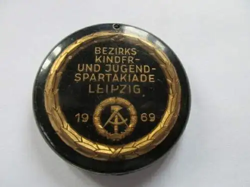 DDR Medaille Leipzig 1969 Bezirks Kinder-und Jugendspartakiade Leipzig