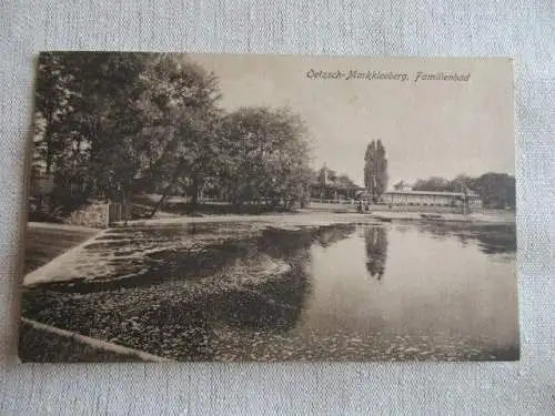 AK Oetzsch Markkleeberg Familienbad 1927